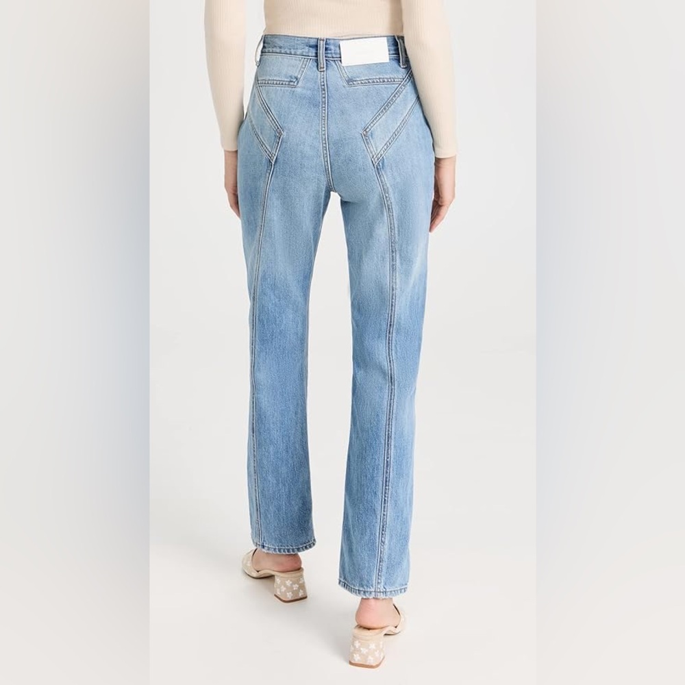 7 For All Mankind Star Panel Easy Straight Jeans (size 26)